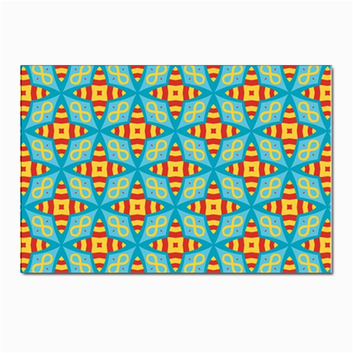 Cute Pretty Elegant Pattern Postcard 4 x 6  (10 Pack)