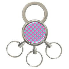 Cute Pretty Elegant Pattern 3-ring Key Chain