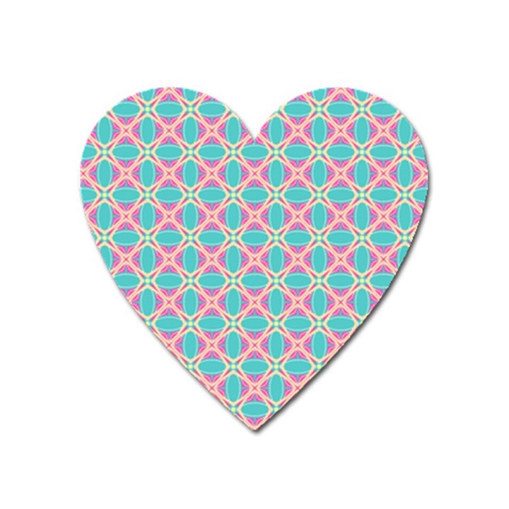 Cute Pretty Elegant Pattern Magnet (Heart)