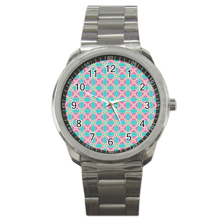 Cute Pretty Elegant Pattern Sport Metal Watch