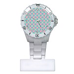 Cute Pretty Elegant Pattern Nurses Watch Front