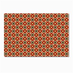 Cute Pretty Elegant Pattern Postcard 4 x 6  (10 Pack)