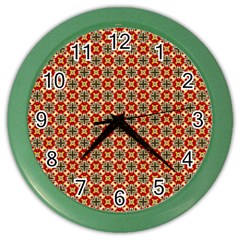 Cute Pretty Elegant Pattern Wall Clock (color)