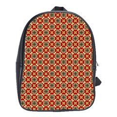 Cute Pretty Elegant Pattern School Bag (large)