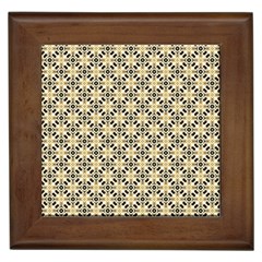 Cute Pretty Elegant Pattern Framed Ceramic Tile