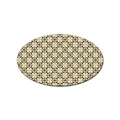 Cute Pretty Elegant Pattern Sticker (oval)