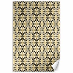 Cute Pretty Elegant Pattern Canvas 24  X 36  (unframed) by GardenOfOphir