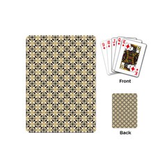 Cute Pretty Elegant Pattern Playing Cards (mini)