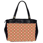 Cute Pretty Elegant Pattern Oversize Office Handbag (Two Sides) Back