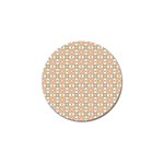 Cute Pretty Elegant Pattern Golf Ball Marker 10 Pack Front