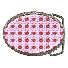 Cute Pretty Elegant Pattern Belt Buckle (oval)