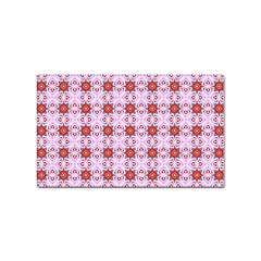 Cute Pretty Elegant Pattern Sticker (rectangle)