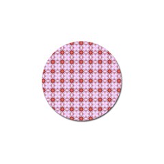 Cute Pretty Elegant Pattern Golf Ball Marker 10 Pack