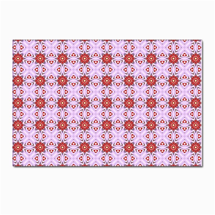 Cute Pretty Elegant Pattern Postcard 4 x 6  (10 Pack)