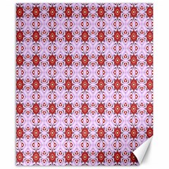 Cute Pretty Elegant Pattern Canvas 8  X 10  (unframed)