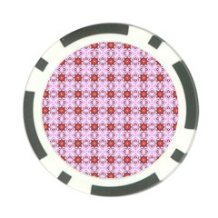 Cute Pretty Elegant Pattern Poker Chip