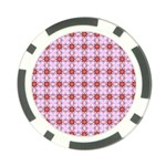 Cute Pretty Elegant Pattern Poker Chip (10 Pack) Front