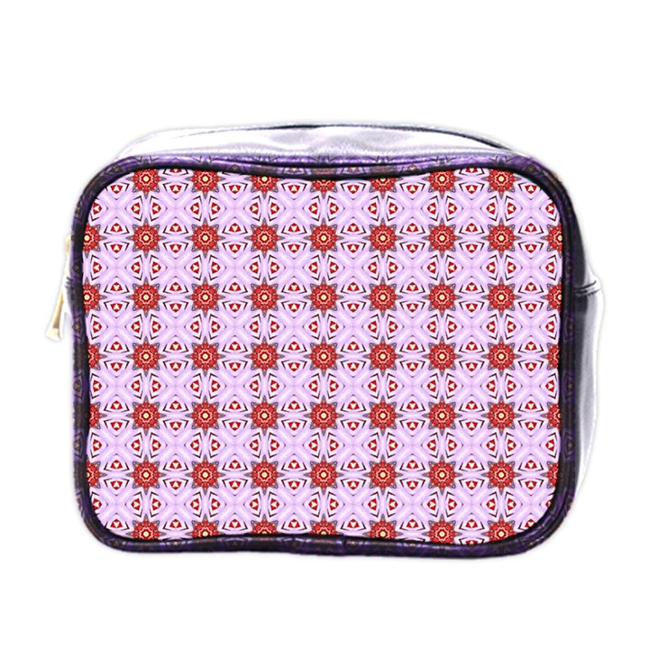 Cute Pretty Elegant Pattern Mini Travel Toiletry Bag (One Side)