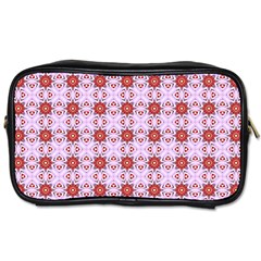 Cute Pretty Elegant Pattern Travel Toiletry Bag (two Sides)