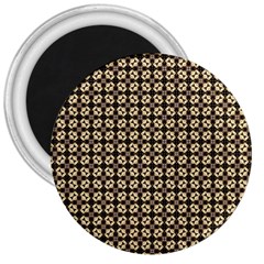 Cute Pretty Elegant Pattern 3  Button Magnet