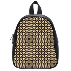 Cute Pretty Elegant Pattern School Bag (small)