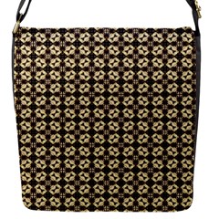 Cute Pretty Elegant Pattern Flap Closure Messenger Bag (small)