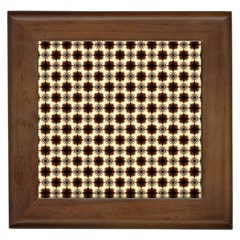 Cute Pretty Elegant Pattern Framed Ceramic Tile