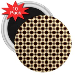 Cute Pretty Elegant Pattern 3  Button Magnet (10 Pack) by GardenOfOphir