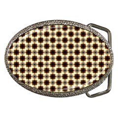 Cute Pretty Elegant Pattern Belt Buckle (oval)