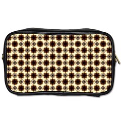 Cute Pretty Elegant Pattern Travel Toiletry Bag (two Sides)