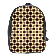 Cute Pretty Elegant Pattern School Bag (xl)