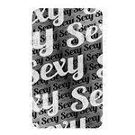 Sexy Text Typographic Pattern Memory Card Reader (Rectangular) Front