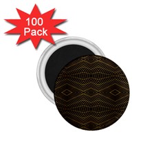 Futuristic Geometric Design 1 75  Button Magnet (100 Pack)