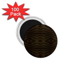 Futuristic Geometric Design 1.75  Button Magnet (100 pack) Front