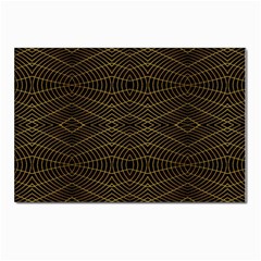 Futuristic Geometric Design Postcard 4 x 6  (10 Pack)