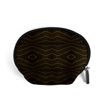 Futuristic Geometric Design Accessory Pouch (Small) Front