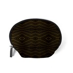 Futuristic Geometric Design Accessory Pouch (Small) Back