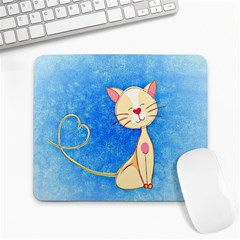 Cute Cat Large Mouse Pad (rectangle)