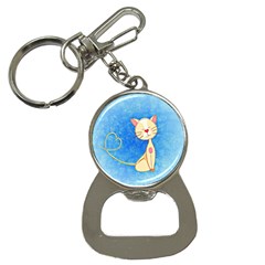 Cute Cat Bottle Opener Key Chain