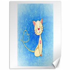 Cute Cat Canvas 36  X 48  (unframed)