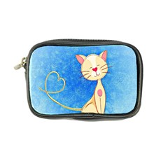 Cute Cat Coin Purse by Colorfulart23