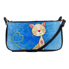 Cute Cat Evening Bag by Colorfulart23