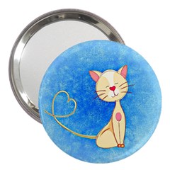 Cute Cat 3  Handbag Mirror