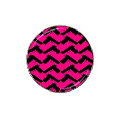 Pink Gun Golf Ball Marker (for Hat Clip)