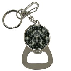 Geometric Futuristic Grunge Print Bottle Opener Key Chain by dflcprints