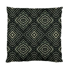 Geometric Futuristic Grunge Print Cushion Case (single Sided)  by dflcprints