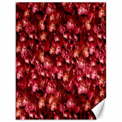 Warm Floral Collage Print Canvas 12  X 16  (unframed) by dflcprints