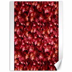 Warm Floral Collage Print Canvas 36  X 48  (unframed) by dflcprints