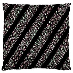 Organic Texture Stripe Pattern Standard Flano Cushion Case (two Sides)