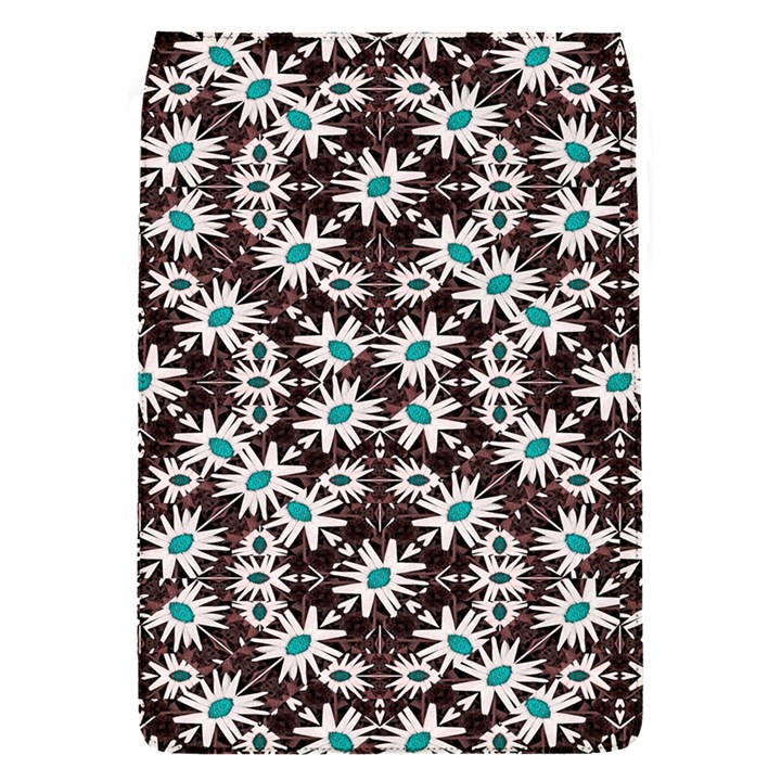 Modern Floral Geometric Pattern Removable Flap Cover (Small)